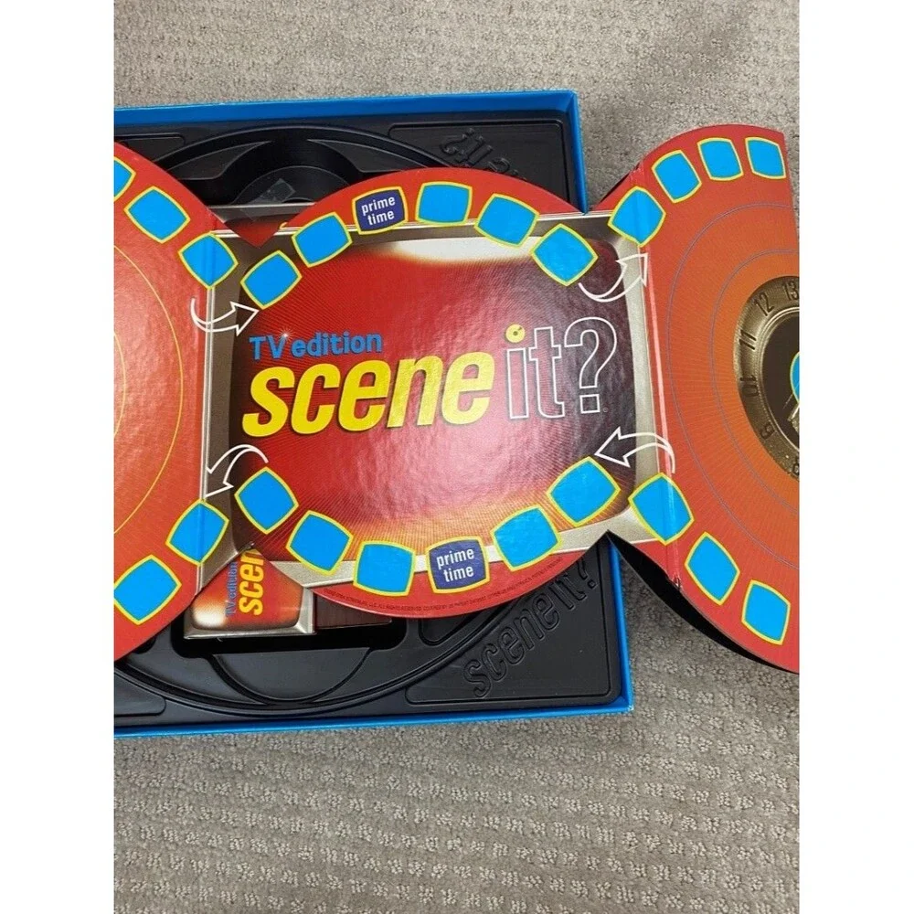 Screenlife Scene It? TV Edition The DVD Game Complete Board Game